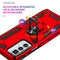 For Motorola Edge 20 Pro Shockproof TPU + PC Phone Case(Red)