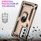 For Motorola Edge 20 Pro Shockproof TPU + PC Phone Case(Gold)
