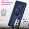 For Motorola Edge 20 Pro Shockproof TPU + PC Phone Case(Blue)