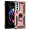 For Motorola Edge 20 Pro Shockproof TPU + PC Phone Case(Rose Gold)