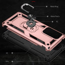 For Motorola Edge 20 Pro Shockproof TPU + PC Phone Case(Rose Gold)