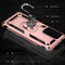 For Motorola Edge 20 Pro Shockproof TPU + PC Phone Case(Rose Gold)