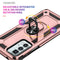 For Motorola Edge 20 Pro Shockproof TPU + PC Phone Case(Rose Gold)