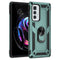For Motorola Edge 20 Pro Shockproof TPU + PC Phone Case(Dark Green)