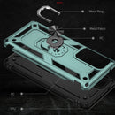 For Motorola Edge 20 Pro Shockproof TPU + PC Phone Case(Dark Green)