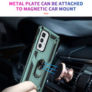 For Motorola Edge 20 Pro Shockproof TPU + PC Phone Case(Dark Green)