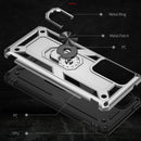 For Motorola Edge 20 Pro Shockproof TPU + PC Phone Case(Silver)