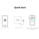 Sonoff RF Bridge R2 433MHz to Wifi Smart Home Security Remote Switch(White)