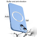 Frosted PC Magsafe Case For iPhone 13(Sierra Blue)