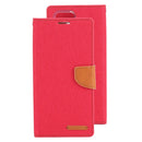 For Samsung Galaxy S22 Ultra 5G GOOSPERY CANVAS DIARY Canvas Texture Leather Phone Case(Red)