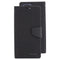 For Samsung Galaxy S22 Ultra 5G GOOSPERY CANVAS DIARY Canvas Texture Leather Phone Case(Black)