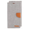 For Samsung Galaxy S22 Ultra 5G GOOSPERY CANVAS DIARY Canvas Texture Leather Phone Case(Grey)