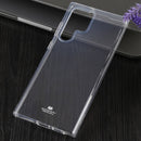 For Samsung Galaxy S22 Ultra 5G GOOSPERY JELLY Full Coverage Soft Phone Case(Transparent)