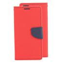 For Samsung Galaxy S22+ 5G GOOSPERY FANCY DIARY Cross Texture Leather Phone Case(Red)