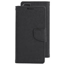 For Samsung Galaxy S22+ 5G GOOSPERY FANCY DIARY Cross Texture Leather Phone Case(Black)