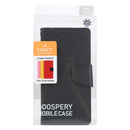 For Samsung Galaxy S22+ 5G GOOSPERY FANCY DIARY Cross Texture Leather Phone Case(Black)