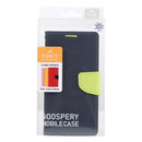 For Samsung Galaxy S22+ 5G GOOSPERY FANCY DIARY Cross Texture Leather Phone Case(Navy Blue)