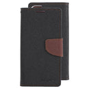 For Samsung Galaxy S22+ 5G GOOSPERY FANCY DIARY Cross Texture Leather Phone Case(Coffee)