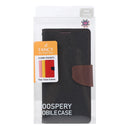 For Samsung Galaxy S22+ 5G GOOSPERY FANCY DIARY Cross Texture Leather Phone Case(Coffee)