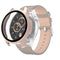 For Huawei Watch GT 3 46mm PC + Tempered Glass Watch Protective Case(Pink)