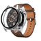 For Huawei Watch GT 3 46mm PC + Tempered Glass Watch Protective Case(Transparent)