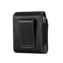 For Samsung Galaxy Z Flip3 5G Lamb Texture Waist Hanging Phone Case(Black)