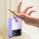 For Samsung Galaxy Z Flip3 5G GKK Shockproof Airbag Phone Case with Ring Holder(Transparent Black)