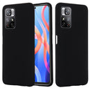 For Xiaomi Redmi Note 11 5G China / Note 11T 5G / Poco M4 Pro 5G Liquid Silicone Phone Case(Black)