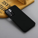 For Xiaomi Redmi Note 11 Pro China / Note 11 Pro+ Liquid Silicone Phone Case(Black)