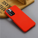 For Xiaomi Redmi Note 11 Pro China / Note 11 Pro+ Liquid Silicone Phone Case(Red)