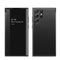 For Samsung Galaxy S22 Ultra 5G Window View Leather Phone Case(Black)
