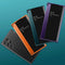 For Samsung Galaxy S22 Ultra 5G Window View Leather Phone Case(Green)