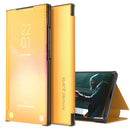 For Xiaomi Redmi Note 11 Pro 5G Carbon Fiber View Time Leather Phone Case(Yellow)