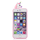For iPhone 6 Plus Shockproof Cartoon TPU Protective Case(Unicorn)