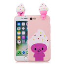 For iPhone 7 / 8 Shockproof Cartoon TPU Protective Case(Ice Cream)