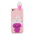 For iPhone 7 / 8 Shockproof Cartoon TPU Protective Case(Ice Cream)