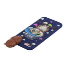 For iPhone 7 / 8 Shockproof Cartoon TPU Protective Case(Blue Owl)