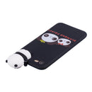 For iPhone 7 / 8 Shockproof Cartoon TPU Protective Case(Two Pandas)