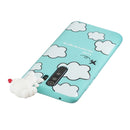 For Xiaomi Redmi Note 8 Pro Shockproof Cartoon TPU Protective Case(Clouds)