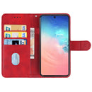 Leather Phone Case For Samsung Galaxy S20 FE 5G / S20 Lite / S20 Fan Edition / S20 FE 4G / S20 FE 2022(Red)
