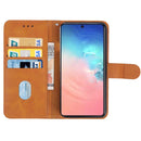 Leather Phone Case For Samsung Galaxy S20 FE 5G / S20 Lite / S20 Fan Edition / S20 FE 4G / S20 FE 2022(Brown)