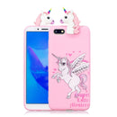 For Huawei Y5 (2018) Shockproof Cartoon TPU Protective Case(Unicorn)