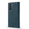 For Samsung Galaxy S22+ 5G TAOKKIM Calf Texture Leather Phone Case(Blue)