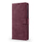 For Samsung Galaxy S22+ 5G TAOKKIM Calf Texture Leather Phone Case(Red)