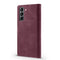 For Samsung Galaxy S22+ 5G TAOKKIM Calf Texture Leather Phone Case(Red)