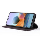 For Xiaomi Redmi Note 11 Pro / Note 11 Pro Max TAOKKIM Calf Texture Leather Phone Case(Coffee)
