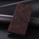 For Xiaomi Redmi Note 11 Pro / Note 11 Pro Max TAOKKIM Calf Texture Leather Phone Case(Coffee)