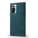 For Xiaomi Redmi Note 11 Pro / Note 11 Pro Max TAOKKIM Calf Texture Leather Phone Case(Blue)