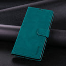 For Xiaomi Redmi Note 11 Pro / Note 11 Pro Max TAOKKIM Calf Texture Leather Phone Case(Blue)