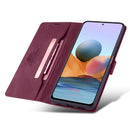 For Xiaomi Redmi Note 11 Pro / Note 11 Pro Max TAOKKIM Calf Texture Leather Phone Case(Red)